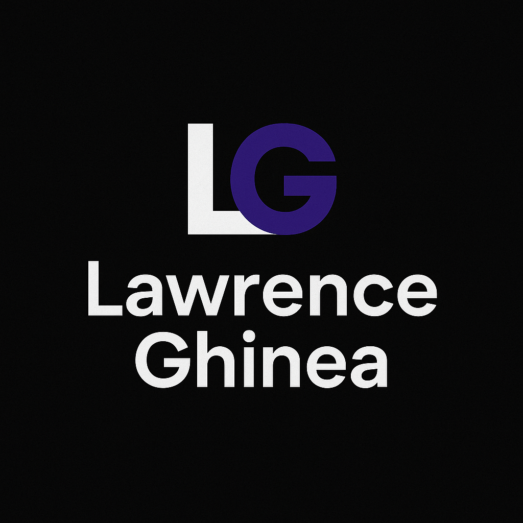 Lawrence Ghinea monogram