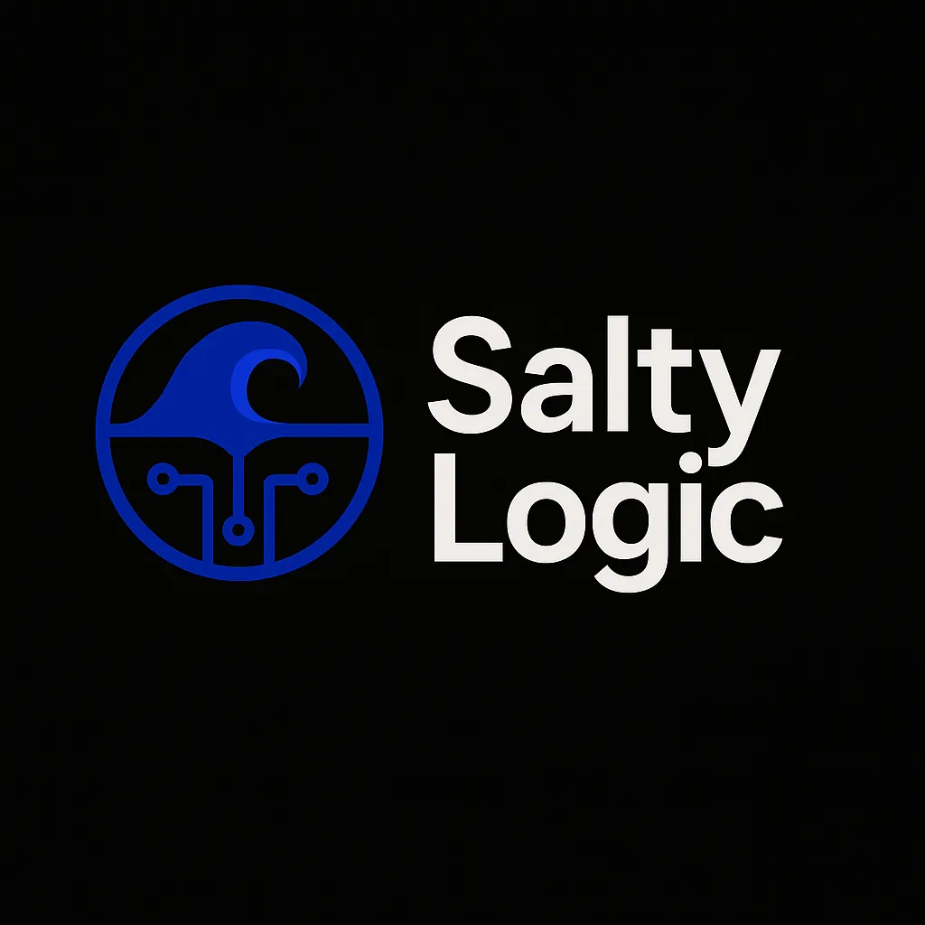 SaltyLogic branding showcase
